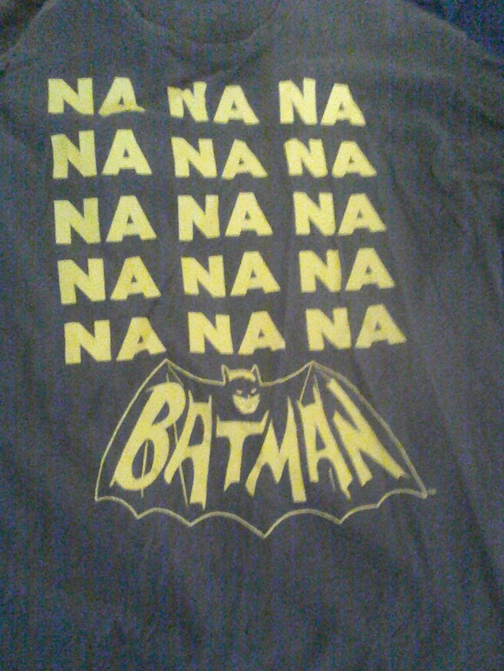 XL Classic Batman Theme Shirt-Good Condition